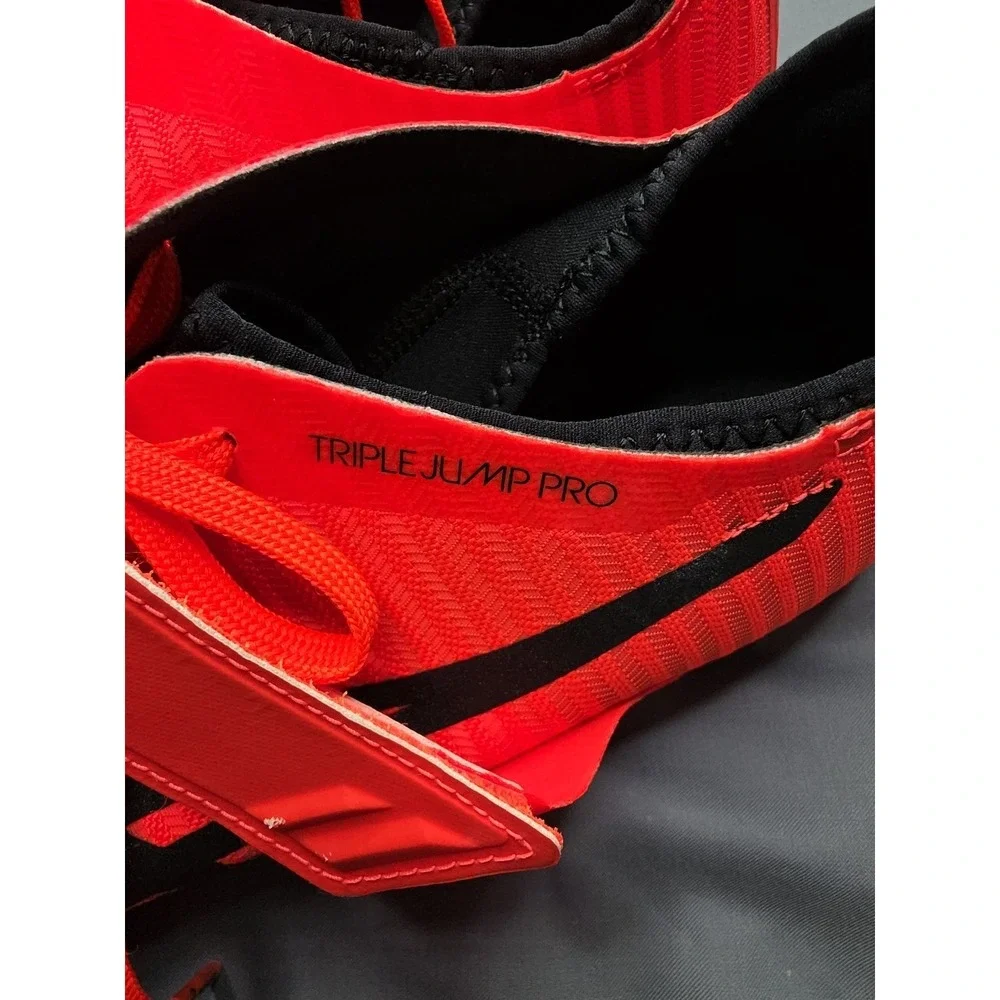 Asics Long Jump Pro Track & Field Spikes Shoes 1093A032 Neon Orange Men's 11